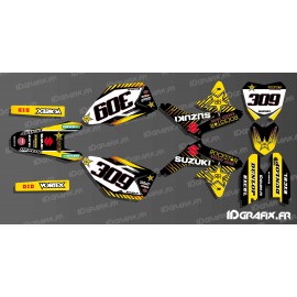Kit deco 100% personalitzat Rockstar Edició per a Suzuki RM/RMZ -idgrafix
