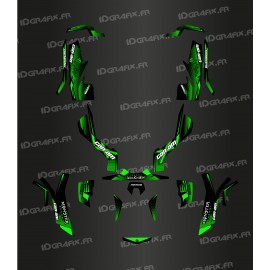 Kit de decoración 100% Personalizado Monster Edition (Verde) - IDgrafix - Can Am Outlander (G1) -idgrafix