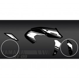 Kit decoration Racing White - IDgrafix - Yamaha MT-09 (after 2017) - IDgrafix