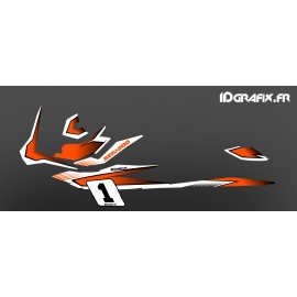 Kit décoration Race Orange (Light) - pour Seadoo GTI-idgrafix