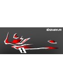 Kit decoration Red Race (Light) - for Seadoo GTI