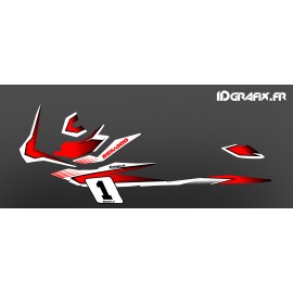 Kit decoration Red Race (Light) - for Seadoo GTI - IDgrafix