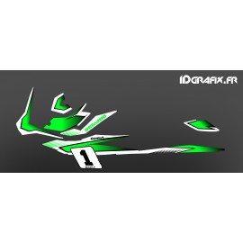 Kit décoration Race Vert (Light) - pour Seadoo GTI-idgrafix