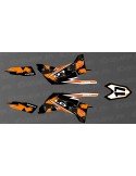 Kit de decoración de Espacio de color Púrpura - IDgrafix - Suzuki LTR 450