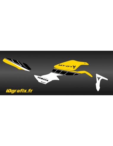 Kit décoration Factory Jaune - IDgrafix - Yamaha MT-07