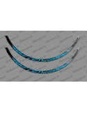 Lot 2 Stickers Brush Edition (Blue) - Rim Roval