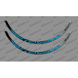 Lot 2 Stickers Brush Edition (Blue) - Rim Roval - IDgrafix