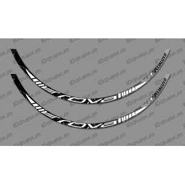 Lot 2 Stickers Brush Edition (White) - Rim Roval - IDgrafix