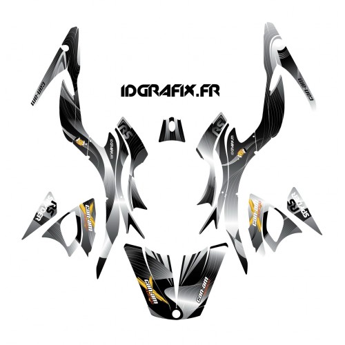 Kit décoration Liner Gris - IDgrafix - Can Am Spyder RS - Idgrafix