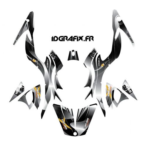 Kit de decoració Liner color Gris - IDgrafix - Am RS Spyder