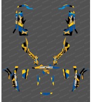 Kit decoration, Full WHIP Edition (Yellow/Blue) - IDgrafix - Can Am Outlander (G1)