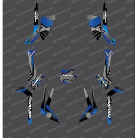 Kit dekor WHIP Light Edition (Grau / Blau) - IDgrafix - Can-Am Outlander G2 - ()