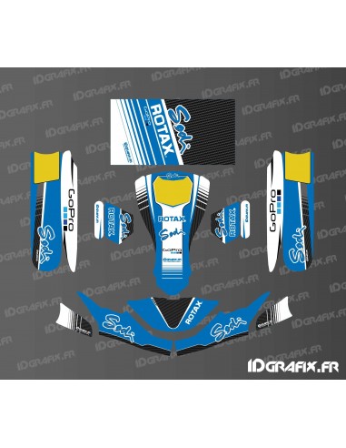 Kit déco Factory Edition Sodi Racing (Bleu) pour Karting SodiKart