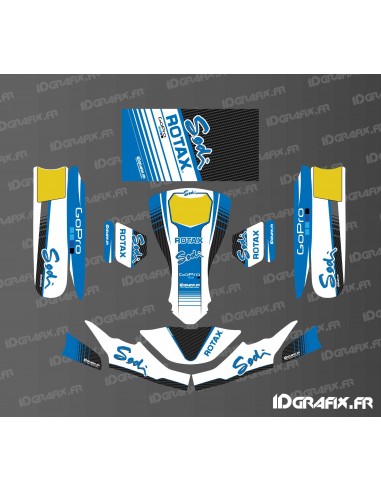 Kit déco Factory Edition Sodi Racing (Blanc) pour Karting SodiKart