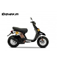 Kit decoration Rockstar GTA - IDgrafix - MBK Booster