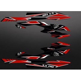 Kit décoration Factory Edition Rouge pour Yamaha VX 110 (2009-2014)-idgrafix