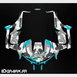 Kit de decoració de l'Exèrcit de la sèrie (Blau) - Idgrafix - Am 1000 Maverick -idgrafix