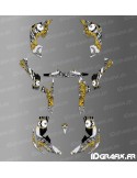 Kit decorazione Cranio Completo di Serie (Giallo)- IDgrafix - Can Am Renegade