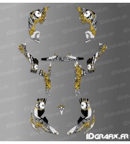 Kit decorazione Cranio Completo di Serie (Giallo)- IDgrafix - Can Am Renegade