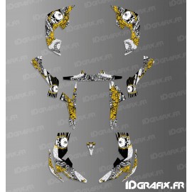 Kit dekor Skull Series Full (Gelb)- IDgrafix - Can Am Renegade -idgrafix