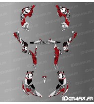 Kit decorazione Cranio Completo di Serie (Rosso)- IDgrafix - Can Am Renegade
