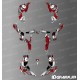 Kit decoration Skull Series Full (Red)- IDgrafix - Can Am Renegade - IDgrafix