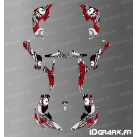 Kit decorazione Cranio Completo di Serie (Rosso)- IDgrafix - Can Am Renegade -idgrafix
