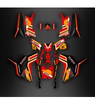 Kit de decoración de Repsol (serie Completa) - IDgrafix - Polaris 850/1000 Scrambler
