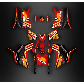 Kit décoration Repsol series (Full) - IDgrafix - Polaris 850/1000 Scrambler