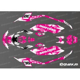 Kit dekor Coconuts Full Edition (Pink) für Seadoo Spark