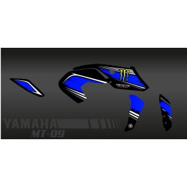 Kit de decoración 100% Personalizado Monstruo azul - IDgrafix - Yamaha MT-09 (después de 2017) -idgrafix