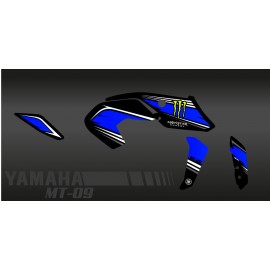Kit decoration 100% Custom Monster blue - IDgrafix - Yamaha MT-09 (after 2017) - IDgrafix