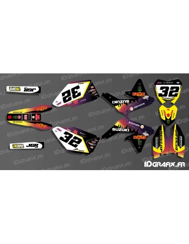 Kit déco Weston Peick VEGAS Réplica pour Suzuki RM/RMZ