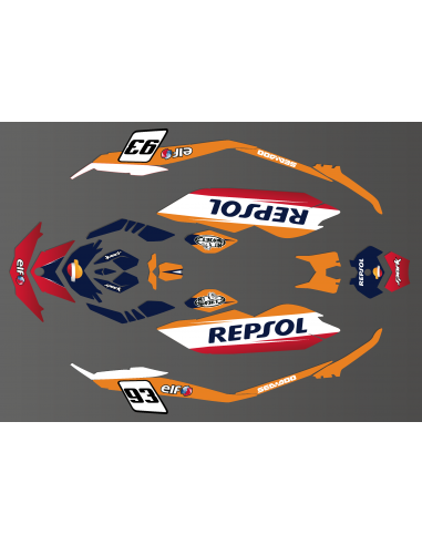 Kit decoration Honda GP series for the Seadoo Spark