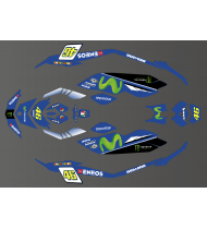 Kit de decoración de Ñame de la serie GP para el Seadoo Chispa