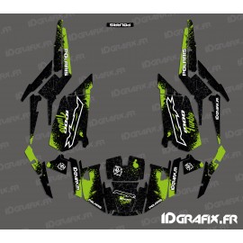 Kit de decoración de Spotof Edición (Verde)- IDgrafix - Polaris RZR 1000 Turbo -idgrafix