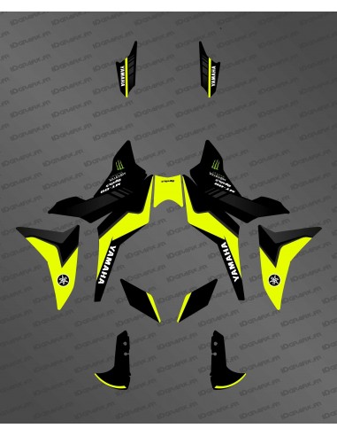 Kit decoration FLUORESCENT Yellow GP edition - Yamaha MT-09 Tracer