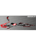 Kit de decoració DC Eua Vermell per Seadoo RXT 215-255