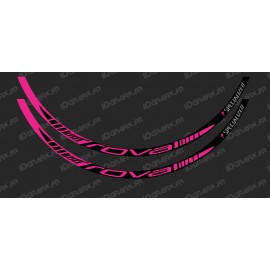 Lot 2 Stickers Rim Roval (Pink) - IDgrafix