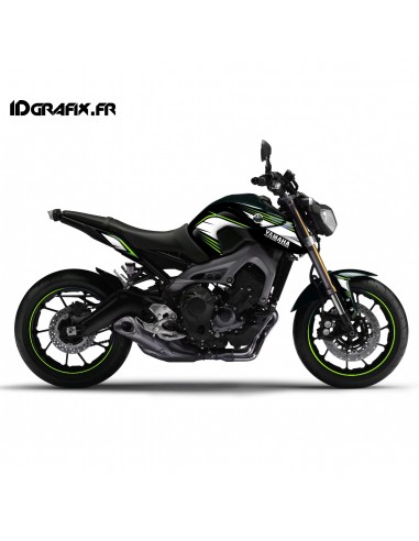 Kit dekor Racing-grün - IDgrafix - Yamaha MT-09 (bis 2016)