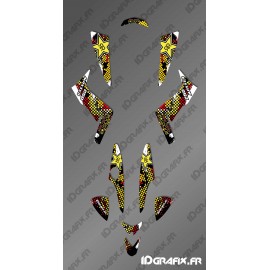 Kit Deco Custom Rockstar Edition - Kymco 250 Maxxer/KXR - IDgrafix