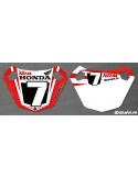 Panel / Pit Board Custom - Honda series - IDgrafix