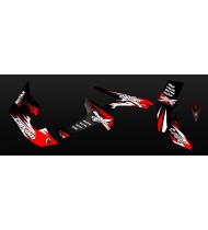 Kit de decoración de Carrera de la Serie Completa (Rojo) - IDgrafix - Can Am Renegade