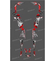 Kit décoration Red Tag Series - IDgrafix - Polaris 500 Sportsman