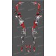Kit décoration Red Tag Series - IDgrafix - Polaris 500 Sportsman -idgrafix