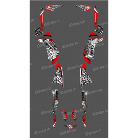Kit décoration Red Tag Series  - IDgrafix - Polaris 500 Sportsman