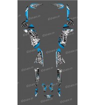 Kit décoration Bleu Tag Series - IDgrafix - Polaris 500 Sportsman