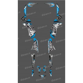 Kit décoration Bleu Tag Series  - IDgrafix - Polaris 500 Sportsman