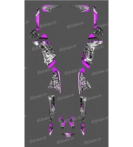 Kit décoration Rose Tag Series - IDgrafix - Polaris 500 Sportsman