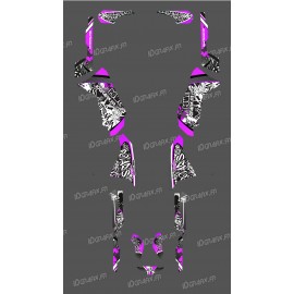 Kit décoration Rose Tag Series  - IDgrafix - Polaris 500 Sportsman